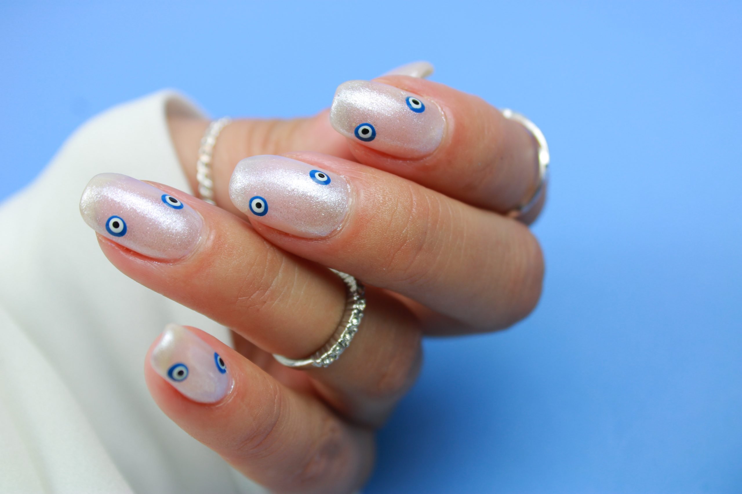 Evil Eyes Nail Art Tutorial Beitragsbild | ANNY