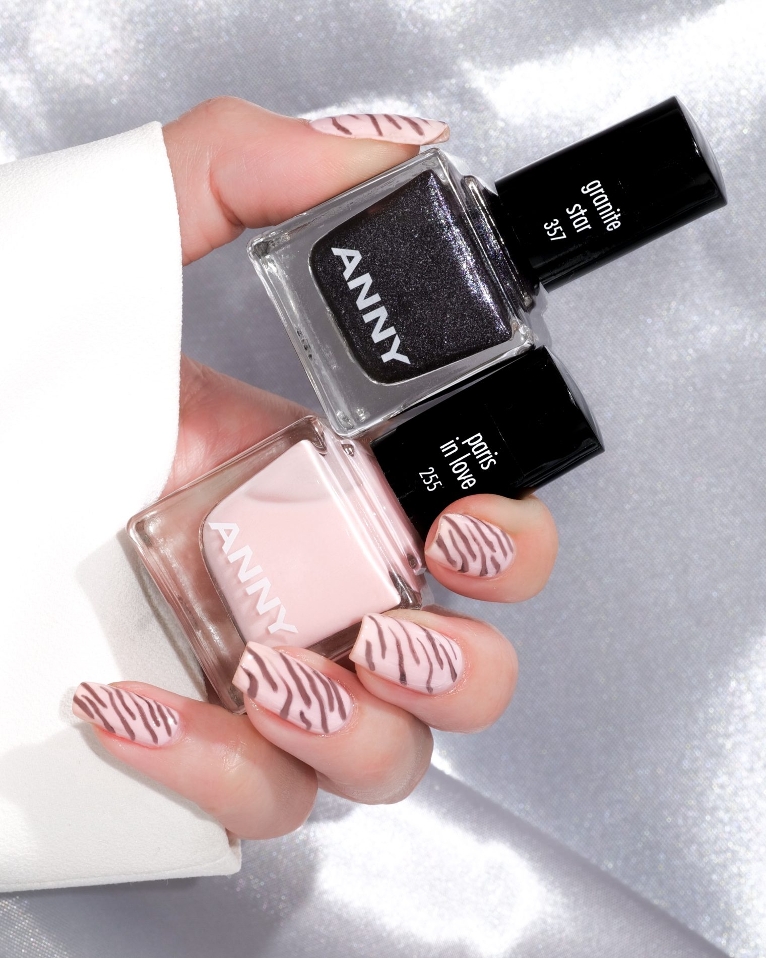 Zebra Nail Art Tutorial | ANNY